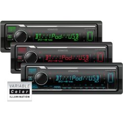 هدیونیت کنوود Kenwood KMM-BT306 Colors