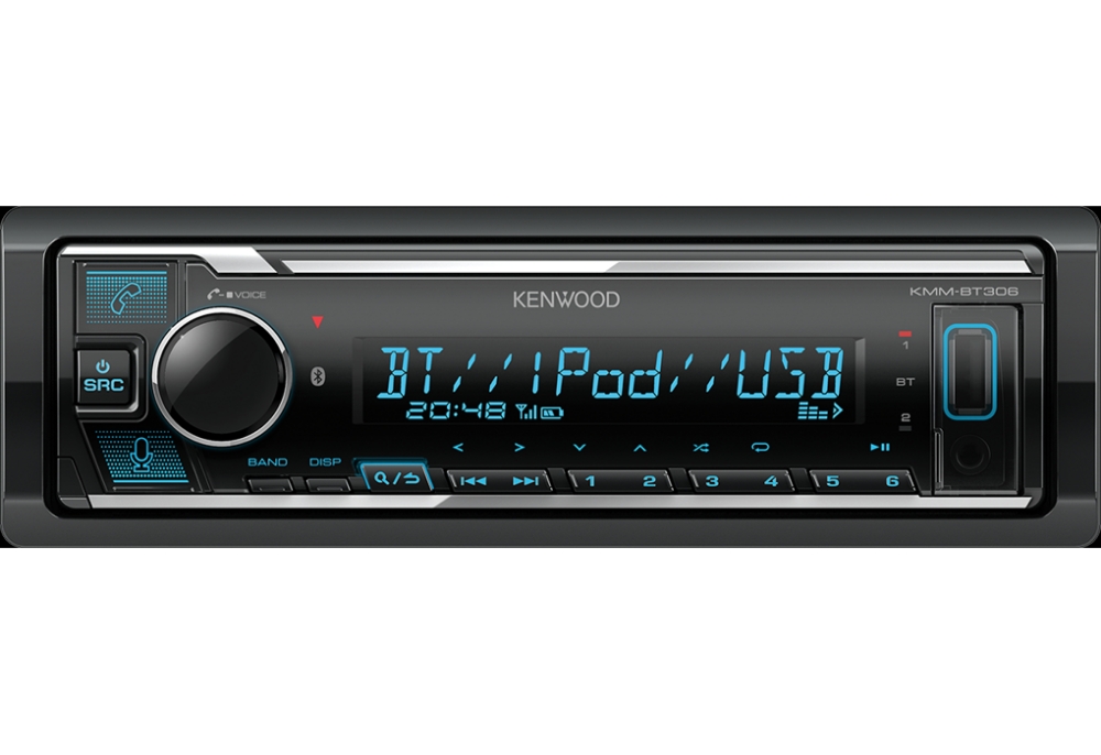 هدیونیت کنوود Kenwood KMM-BT306 Face