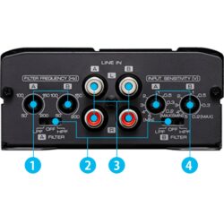 آمپلی فایر کنوود Kenwood KAC-M1814 Terminal