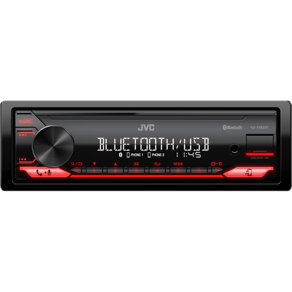 پخش جی وی سی JVC KD-X282BT Outputs