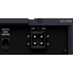 آمپلی فایر مونو آلپاین Alpine HDA-M80 Output