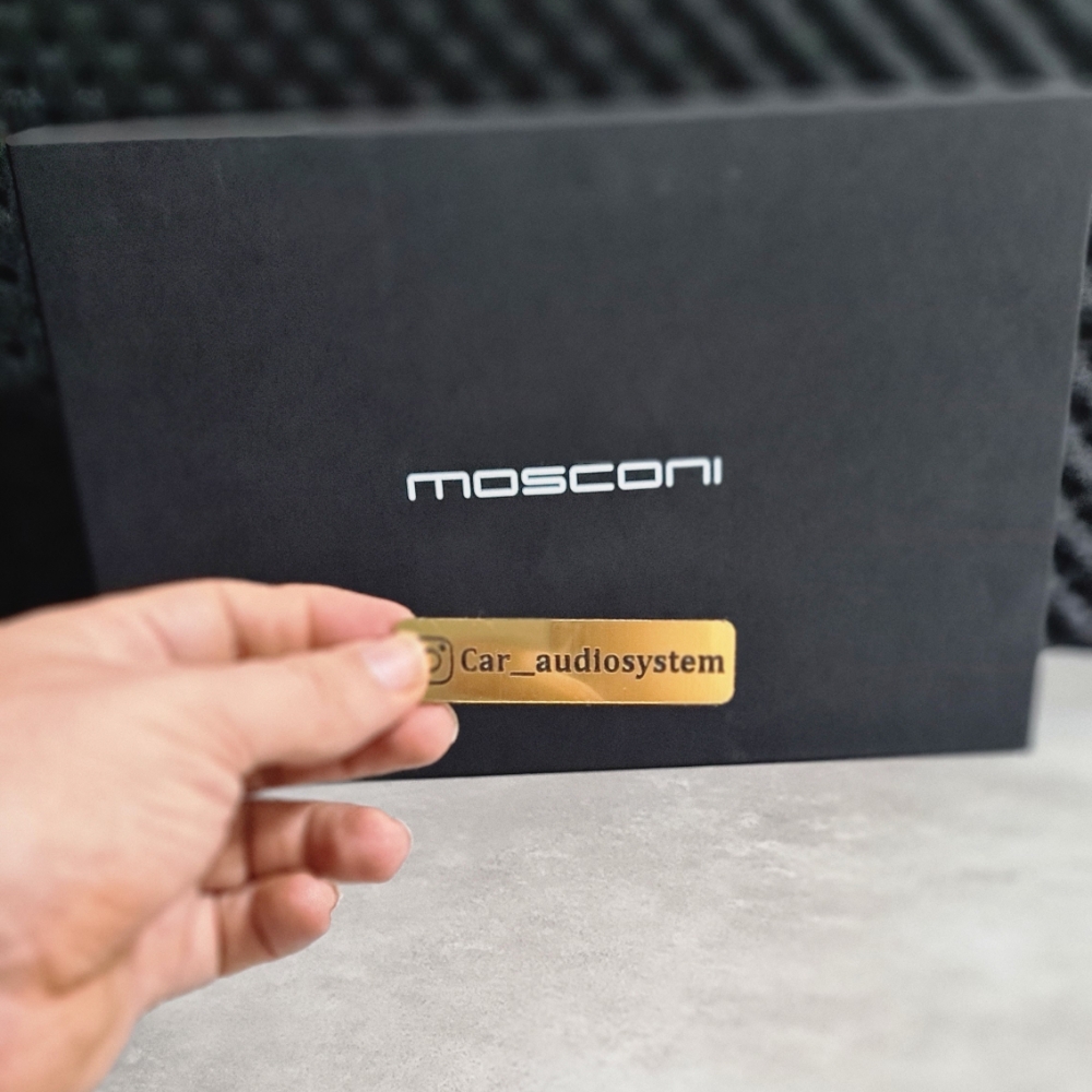 آمپلی فایر خاص ماسکونی ای کلاس Mosconi A Class By Haami Sedacenter Logo